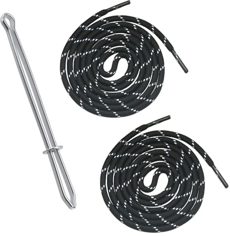 CICISTORY Cordón para Pantalones de Jogging, Cordón de Repuesto de Algodón, Cinta de Cordon para Sudadera, Adecuado para Sudaderas con Capucha, Pantalones, Chaquetas y Sudaderas