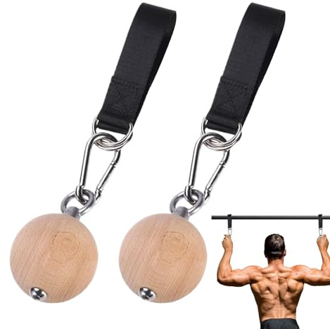 Klätterbollhandtag | 2 stycken klätterhandtag för klättring | halkfri handtränare, för pull up-stång, hantel, motståndsband, handtag, styrketräning och