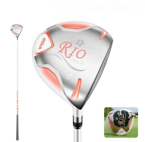 Lady Golfers högerhänt #1/3/5/4H golfdriver hybrid järnträklubb med kolskaft Fairway Woods golfklubb trästång (#1 trä)