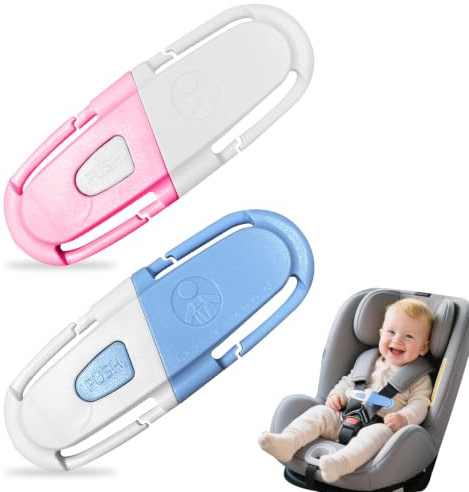2PCS Protector de Hebilla de Asiento Infantil