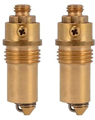 acdokuk 2 Stück Messingstopfen Ersatzschraube, Messing Pop Up Click Bolt, Schlitz Plug Bolzen Montage für die meisten Badezimmer Badewanne Waschbecken Ablaufstopfen