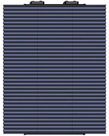 KGUDYS Balkonvorhänge mit Saugnäpfen,Nicht gebohrte Verdunkelungsvorhänge,temporäre Jalousien,verstellbar,für Haus,Büro,Auto,46/65/70/80cm Plissee-verdunkelungsrollos,46x120cm/18x47in