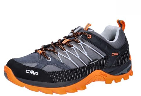 CMP Rigel Low Wp 3q54457 Hiking Shoes EU 46, Grey Flame, 46 EU