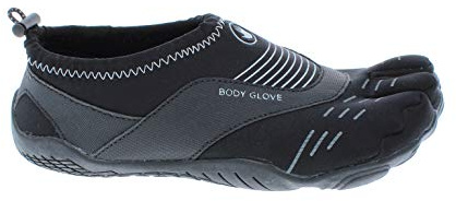 Body Glove Men's 3T Barefoot Cinch Water Shoe, Black/Black, 8