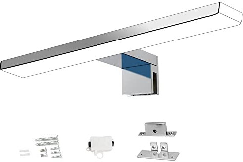 kalb | Aurinko LED Badleuchte Badlampe Spiegellampe Spiegelleuchte chrom 230V, Auswahl:300mm - Warmweiss