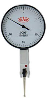 Shars .030 Large Face Dial Test Indicator 303-3209 !]