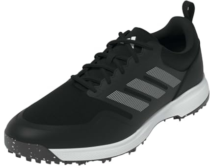 adidas Men's Tech Response 3.0 Spikeless Golf Shoes, Core Black/Footwear White, 9 UK