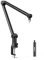 Boom Mic Arm for Shure SM7B/MV7/Blue Yeti, 2024 New Upgraded Microphone Desk Mount with Hidden Cable Trough & Extension Tube, Universal Pro-Heavy Duty Metal Blue Yeti Boom Arm for Podcast, Video