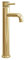 Apres Brushed Brass Tall Basin Mixer | Bathroom Sink Tap with Brushed Brass Finish