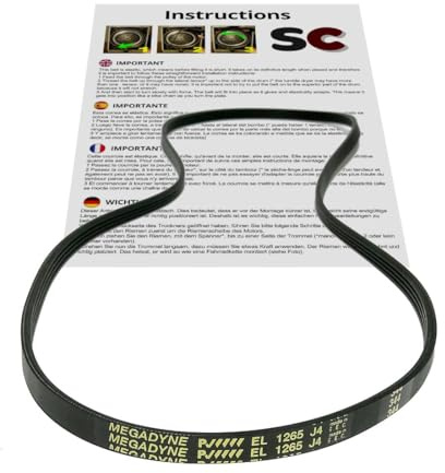 SC - Drivrem Tvättmaskin EL 1265 J4