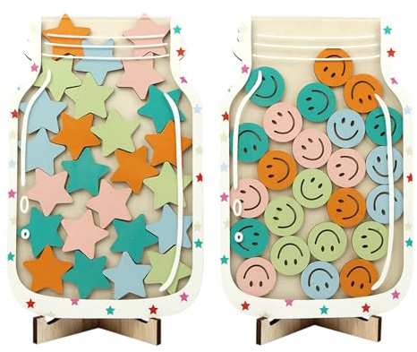 2 unidades de cristal de recompensa para niños sistema de recompensa