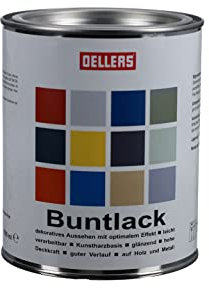 Peinture multi-supports, 1 litre, RAL 8017 brun chocolat, couleurs innovantes, déco et créativité sur bois et métal, utilisation facile, peinture fer antirouille
