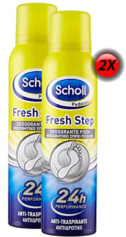 Pedorex Scholl fotspray deodorant 150 ml, 24 h luktdämpande verkan - 2-pack Deodoranter