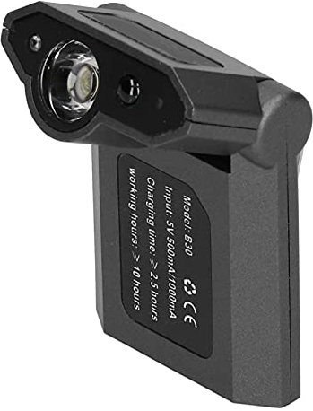 Faros delanteros con clip, luces LED con clip en la tapa, USB recargable, linterna, clip, ultrabrillante, con manos libres, para sombrero, linterna, linterna, para acampar, pescar, montañismo, senderi
