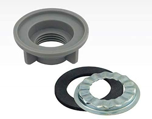 Lincoln Lead Law Compliant 1/2 Locknut/Rosette,5 Per Pack,6 Packs (see notes)