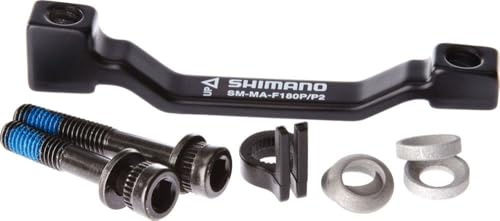 Shimano Esmmaf180pp2a, Adattatore Unisex, Nero, 180mm