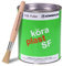 Köraplast SF 600g PVC Kleber I incl. Auftragspinsel - EPDM LKW Planen Kleber - Gewebeplanenkleber - Teichfolien - Zeltplanen - Polysterol - Weich PVC Reparaturkleber - Bootsplanen