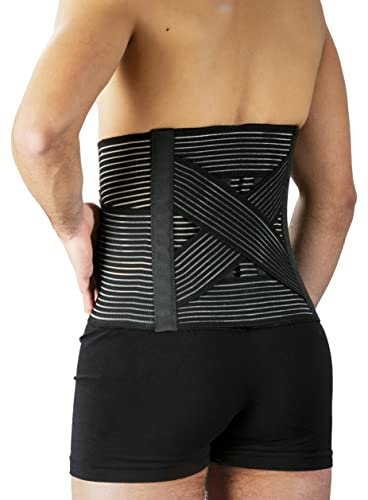 Easy8 - (80 cm correcteur dorsal, ceinture de soutien dorsal, ceinture rénale, correcteur de posture dos homme et femme, bandage dorsal, soutien dorsal, corset homme