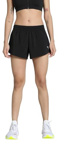 PUMA Unisex W TAD Essential 3 Woven Short Gewebte Shorts, PUMA Black, XL