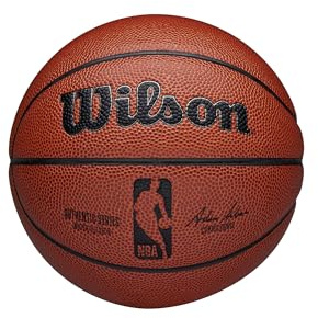 WILSON NBA Authentic Indoor/Outdoor Basketball - Brown, Size 3-22