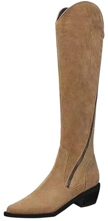 Bottes Cowboy Femme Chaussures Femme Talon Western Cowboy Chaussures | Bottes Femme Boots Western Femme Talon Western Cowboy Chaussures Automne EléGantes Confortable Boots Vacances Western