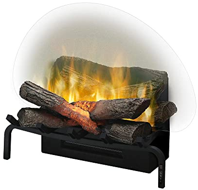Dimplex Revillusion Electric Fireplace Log Insert - 20 Inch Faux Wooden Logs, Plug in Electric Heater; Remote Control Included - Supplemental Zone Heat | Model #RLG20