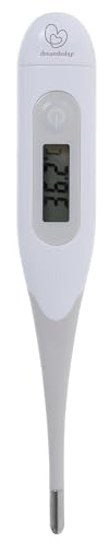 Dreambaby Rapid Response Clinical Digital Thermometer for Oral and Underarm Readings - Reliable Temperature Reading in 10 seconds - With Fever Alert Feature and Hygienic Storage Case