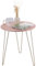 Dylex New Stunning Malvern Side Table -Blush & Rose Gold, Perfect For Placing Drinks