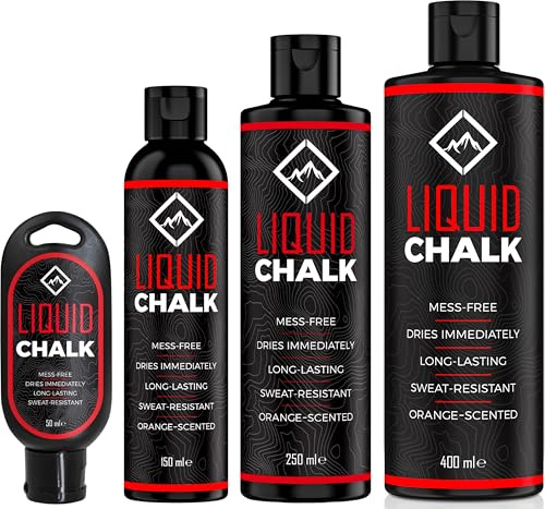 SURVIVOR Liquid Chalk for Rock Climbing, Weight Lifting, Gymnastics - Liquid Grip for Workout Training - Climbing Chalk & Lifting Chalk for Weightlifting - Liquid Gym Chalk (150ML)