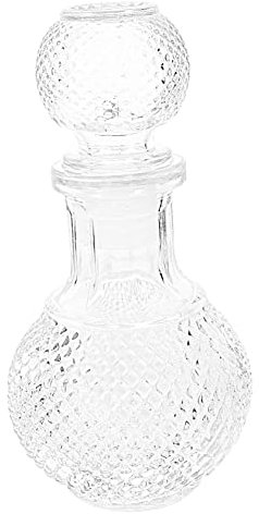 Transparent Decanter Airtight Stopper Whiskey Wine Brandy Vodka Spirits Thickened Bottle Home Bar Use