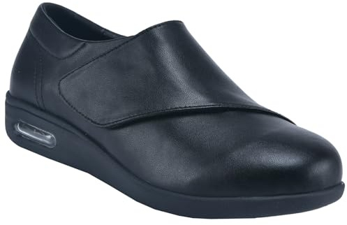 AEHO Zapatos para Enfermería Zapatos Mujer Comodos ortopédicos Deportivos para Caminar Zapatos OrtopéDicas Mujer DiabéTicos Zapatillas Caminar Mujer,Negro,40 EU