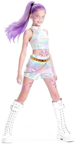 ZHOAOUAO Costume Cosplay Anime, Déguisement Anime Enfants, Costume Cosplay Enfants, Accessoires Costume pour Jeux de Rôle Enfants, Costumes Enfants pour Halloween Carnaval Mardi Gras Robe de Scène