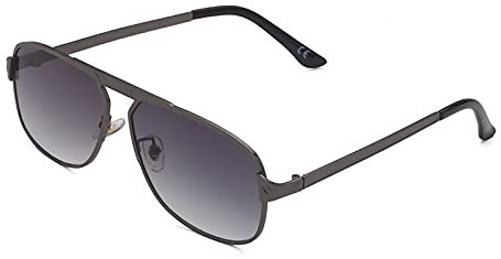 Occhiali Da Sole Una misura adatta a tutti Pistola doppia grigio