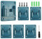 WACH AUF 6 Pièce Support Machine Makita, Support Mural Makita 18V, Supports à Outils pour Perceuse Makita 18 V avec Tournevis pour Support de Perceuse Makita Perceuse sans Fil, Tournevis à Percussion