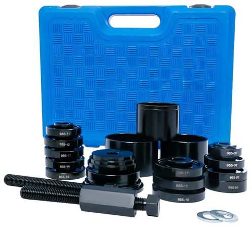 Punmew 24pcs Wheel Bearing Press Kit for Front Wheel Drive Bearing Removal & Installation