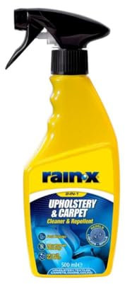 Rain-X Detergente per tappezzeria e tappeti, pulizia profonda con scudo protettivo contro macchie e liquidi, rimuove sporco e odori, ideale per sedili auto, tappeti e tessuti, 500 ml