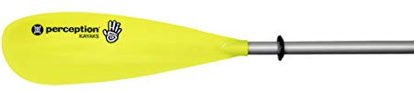 Perception Kayaks Hi Five Kids Kayak Paddle | 2-Piece Aluminum Shaft | Fiberglass/Poly Blade | 190cm