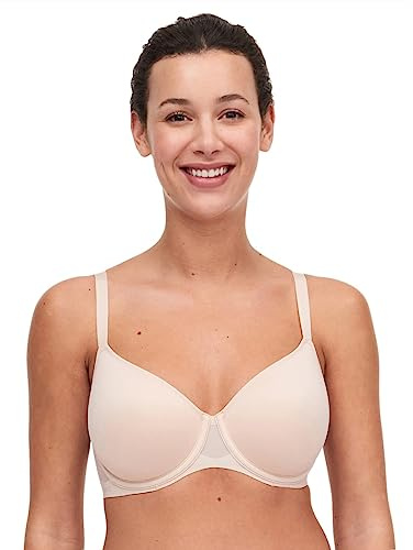 Chantelle Women's Pure Light 3/4 Spacer Bra, Nude Blush, 32D