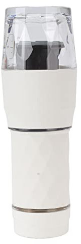 Tnfeeon Machine à Expresso Portable Mini Cafetière Expresso Manuelle Utilisant des Dosettes de café Expresso Machine à Expresso Portable pour Voyage Camping Bureau Maison (Blanc)