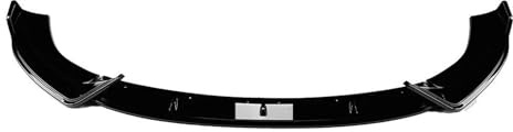 Front Bumper Lip Spoiler För Mercedes För Benz För E-Klass För W214 E260 E300 För AMG 2024+ Främre Stötfångare Spoiler Läpp Underkropp Kit Diffuser Splitter Bilskydd dekorativ(Glänsande svart)