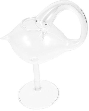 LABRIMP Verre à Cocktail De Cygne 178ml Verre à Martini Vintage Design Créatif Et Original Pour Cocktails Et