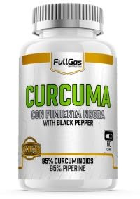 FullGas - Cúrcuma con pimienta negra | 60 capsulas