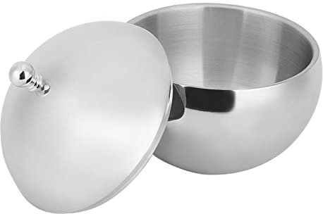 Cubo de Hielo, Contenedor de Hielo, Cubos de Hielo para Fiestas, Aislamiento, Cubo de Hielo, Contenedor, Vino, Champán, Barril con Tapa, Cubo de Hielo, Doble Pared de Acero