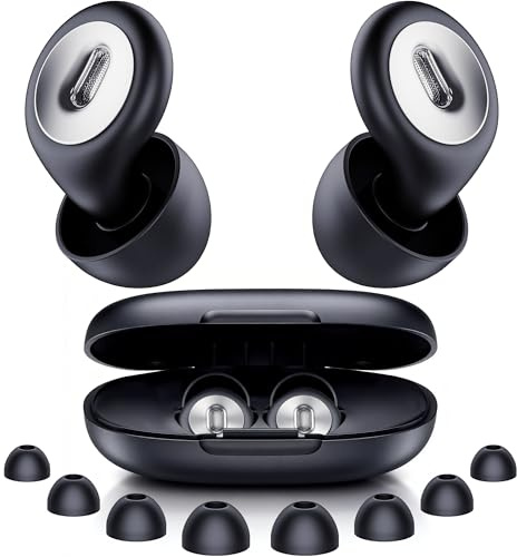 2026 Fioobie Tapones Oídos Ruido Dormir Pro-46dB Anti-Ruido(ASTM Certificado)|Filtro AcousticWave Pro(40-5000Hz)|Dormir de Lado,Trabajar,Viajar,Estudiar,Conciertos|Reutilizables(1000+ Lavados)