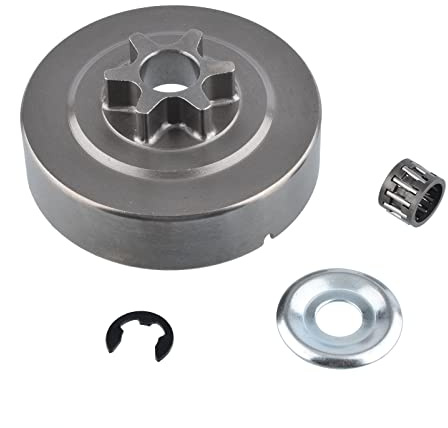 Cancanle 3/8 6 tänder koppling trummor kedjehjul skiva klämma för STIHL motorsåg 017 018 021 023 025 MS170 MS180 MS210 MS230 MS250 1123 640 2003