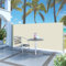 Myheimly Ausziehbare Seitenmarkise 140x300 cm Creme