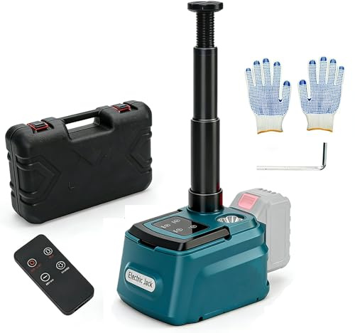 Cric idraulico 5T compatibile con Makita 18 V, 220 W elettrico