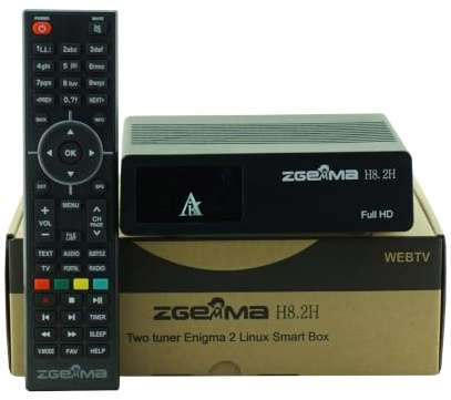 Zgemma H8.2H Ricevitore Satellitare Full UHD HEVC MAIN 10 HEVC H265
