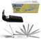 Harmonica 12 in 1 Repair Tool Kit by Harmo - 4 1/2 X 7/8 X 5/8 Inch Pocket Tool Set for HarmonicaService & Maintenance, Suited for All Brands - Hohner, Suzuki, Lee Oskar, Seydel - Designed in the USA