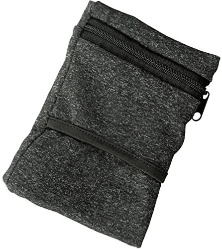 LAMXD Handgelenktasche, Geldbörse mit Reißverschluss für Männer und Frauen, Laufen, Wandern, Radfahren, Yoga und mehr